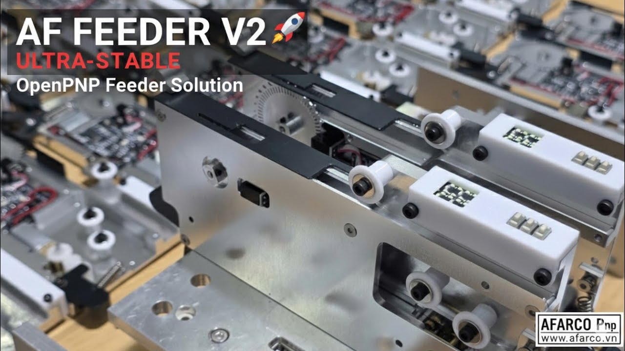 ​AF FEEDER V2: The ULTIMATE Stable Auto Feeder for OpenPnP | AFARCO PnP
