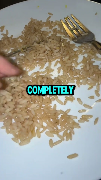 Why To Always Check Your Rice 🍚