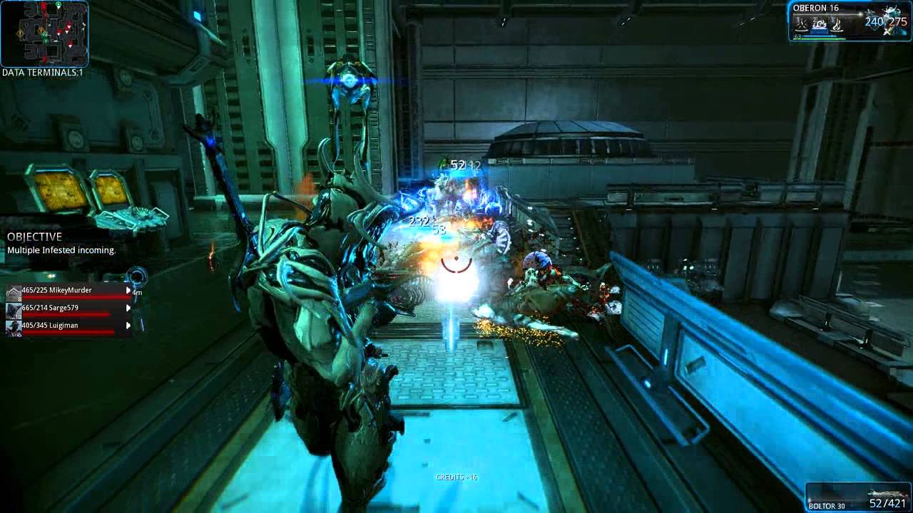 Warframe - Oberon mobile infested defense