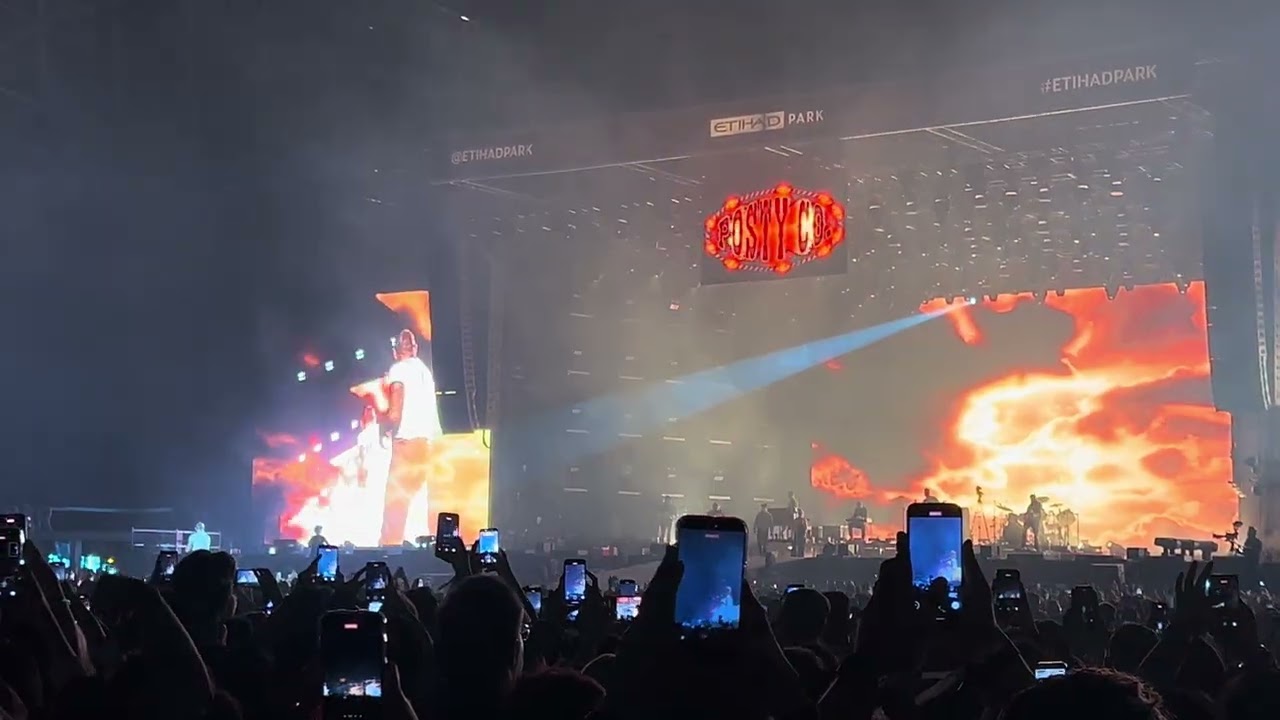 Post Malone - Goodbyes (live) - Abu Dhabi, UAE - Etihad Park - 5.12.2025