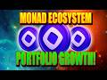 The Monad Ecosystem Is Rapidly Growing (Portfolio Growth)