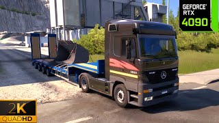 Mercedes Benz 1997 Mod || The most realistic engine sound || Euro Truck Simulator 2 || Gaming Star