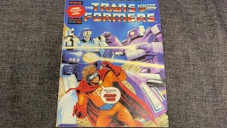 Transformers generation one issue 65 Marvel UK comic complete collection. G1 exclusive artwork story