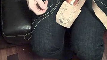 How to make a shoe by hand, Part 9j: The rand and the welting