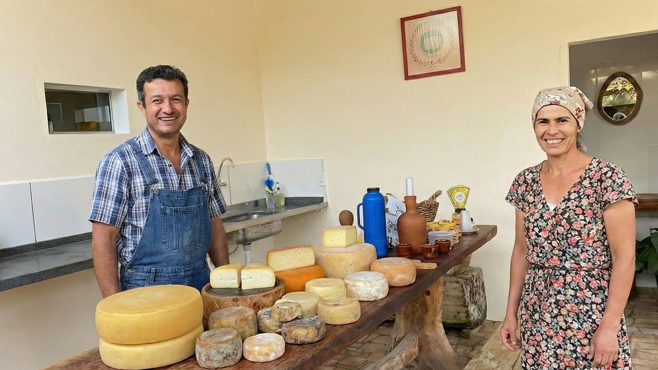 NASCI NA ROÇA E AOS 7 ANOS DE IDADE EU JÁ FAZIA QUEIJO