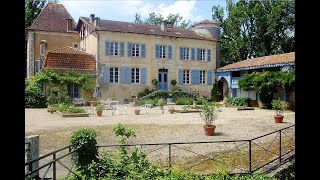 Charming authentic 17th C. Chateau for sale in south west France.