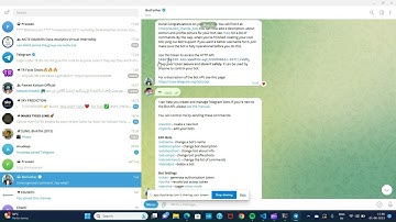 #Telegram chatbot using javascript