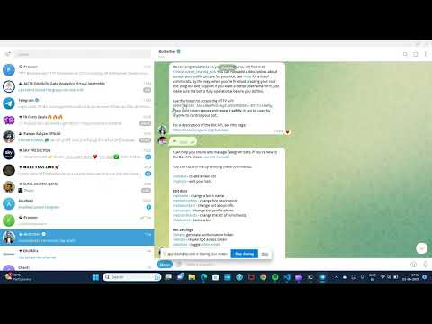 #Telegram chatbot using javascript