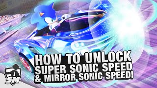 كيفية فتح Super Sonic Speed ​​و Mirror Sonic Speed ​​في Sonic Racing CrossWorlds! screenshot 4
