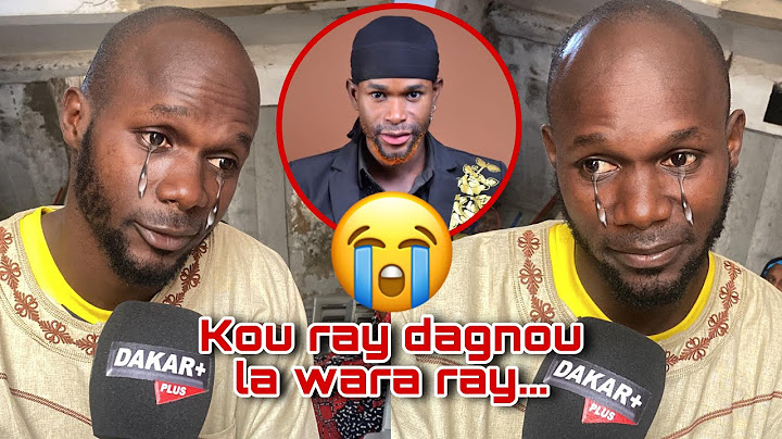 Allahou akbar😭 le petit frère de Aziz Dabala est très en colère " Kou ray dagnou la wara ray Sougnou