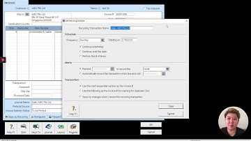 How to Set Recurring Sales & Purchases & Any Other Transaction in MYOB/ABSS Accounting Software