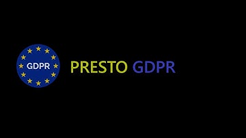 PRESTO GDPR 60-Second trailer video