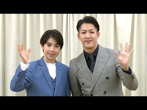 尾上眞秀、歌舞伎座は「テンションが上がる」　尾上右近と「連獅子」務める（歌舞伎座四月大歌舞伎「連獅子」取材会）