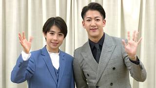 尾上眞秀、歌舞伎座は「テンションが上がる」　尾上右近と「連獅子」務める（歌舞伎座四月大歌舞伎「連獅子」取材会）