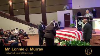 Celebration of Life for Mr. Lonnie J. Murray