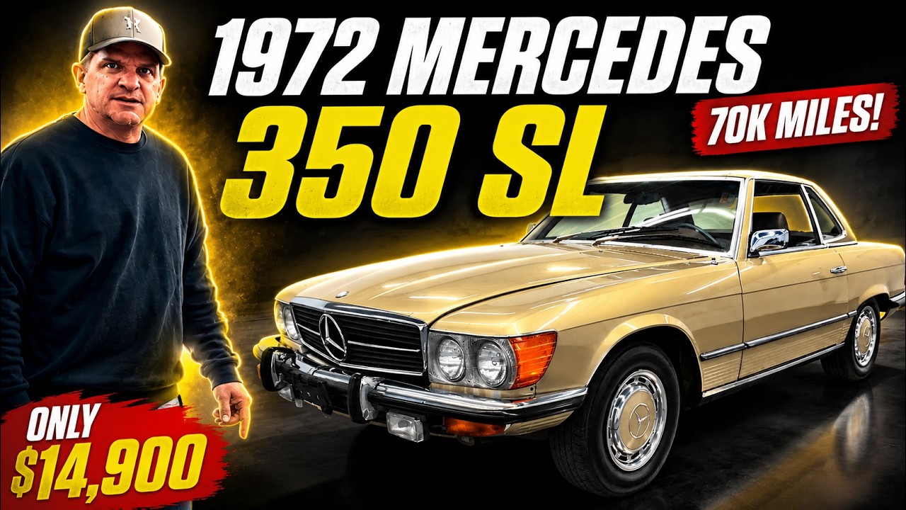 This 1972 Mercedes 350 SL Is Still Turning Heads After 50+ Years