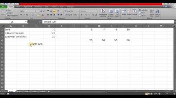 Sum & 3D reference Sum formula