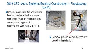 S02 1 Architectural Construction Firestopping rev6 26 20