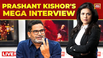 LIVE: Prashant Kishor Exclusive | Prashant Kishor Interview On His Party In Bihar Polls| India today