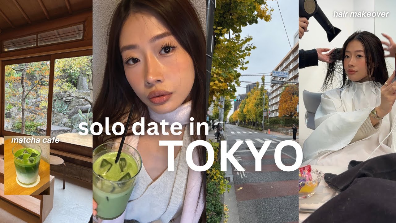 Живу в Японии | Встречаюсь с собой в Токио, обязательно посещу матча-кафе, смена прически, шопинг...