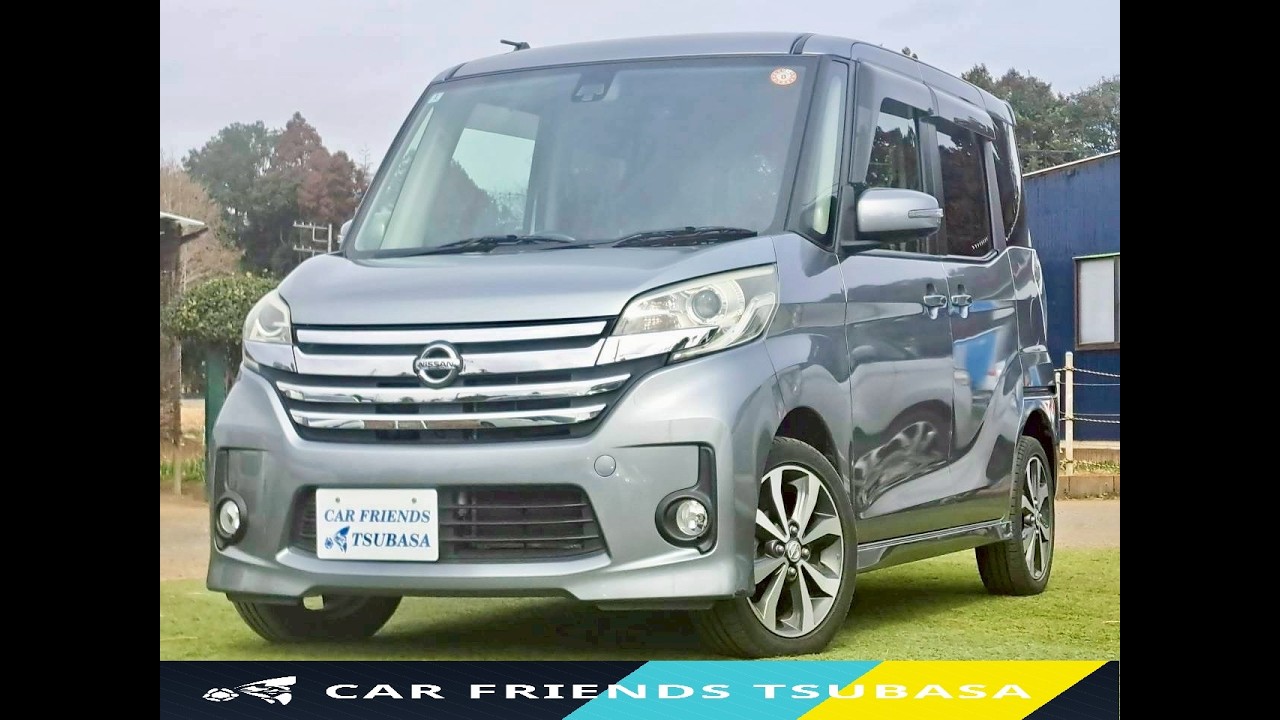 28年式　デイズルークス　ハイウェイスターXVセレクション　12.8万km　スタイリッシュな見た目なハイトワゴン！