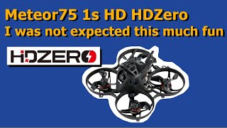 Tiny Whoop Fun Test - BetaFPV Meteor75 1s HD HDZero ELRS flies like a dream!