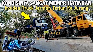 Download Lagu Kondisinya Sangat Memprihatinkan‼️Insiden Truck Jerman Terjun Ke Jurang MP3