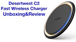 Desertwest 15W Fast Wireless Charger Unboxing&Review screenshot 2