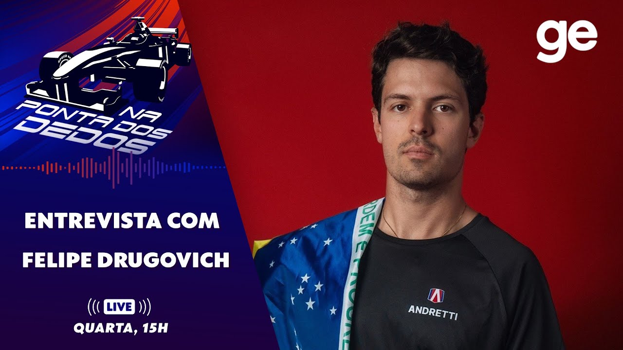 FELIPE DRUGOVICH: ENTREVISTA AO VIVO! NA PONTA DOS DEDOS | 