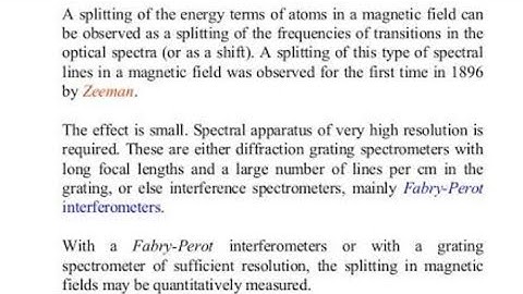 Zeeman Effect | by DNA