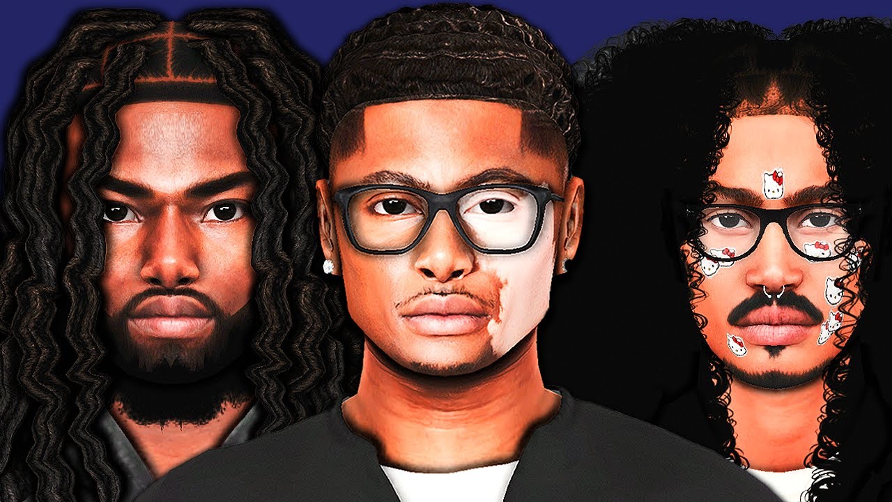 ✨ URBAN MALE CC FOLDER & SIM DOWNLOAD!! | DREADS, CLOTHES+MORE!! | SIMS 4 LOOKBOOK