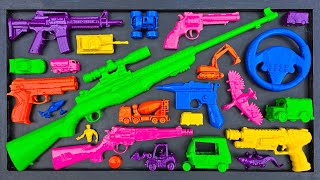 Membersihkan Nerf Shotgun, Assault Rifle, Ak47, Sniper Rifle, Glock Pistol, M16, Nerf Speed Eps 457