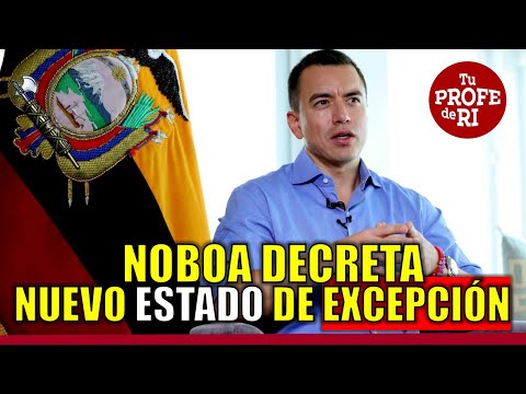 #ECUADOR: #NOBOA DECRETA NUEVO ESTADO DE EXCEPCIÓN. CRISIS ENERGÉTICA Y DIPLOMÁTICA. IMPLOSIÓN