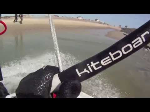 Kitesurf jump - Berck Avril 2010