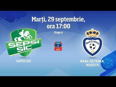 Liga 1 Futsal Casa Pariurilor, Etapa 4: Sepsi SIC - Real Oltenia Rojiște