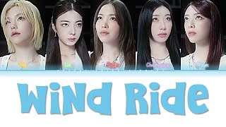 [JP/ROM/ENG/FR] Wind Ride - ITZY (イッジ) Color Coded Lyrics ENGLISH SUB VOSTFR   LINE DISTRIBUTION