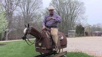 Proper Position For Riding Downhill - Steve Lantvit Horseman