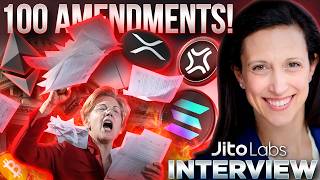 Banks & Warren Unleash ATTACK on CLARITY!!🚨Jito Labs🔥Rebecca Rettig INTERVIEW