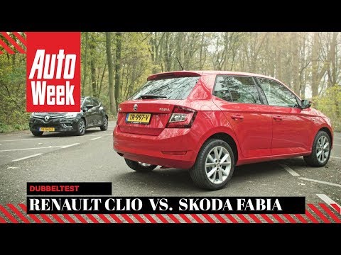 Video: TEST Skoda Fabia, Renault Clio. CLIOSTROFABIA