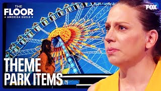 Who Can Name the Most Things Found in a Theme Park? | The Floor
