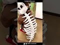 Ultra-Long Spinal Dinosaur Skeleton Hood — Wearable Head-Turning Plush