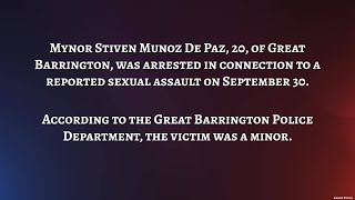 Great Barrington man arrested on rape charges