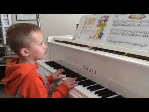 David's Progress at the Piano