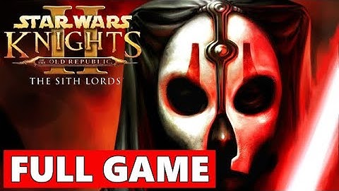 Star Wars: Knights of the Old Republic 2 Full Game Walkthrough Gameplay - No Commentary (Dark Side)
