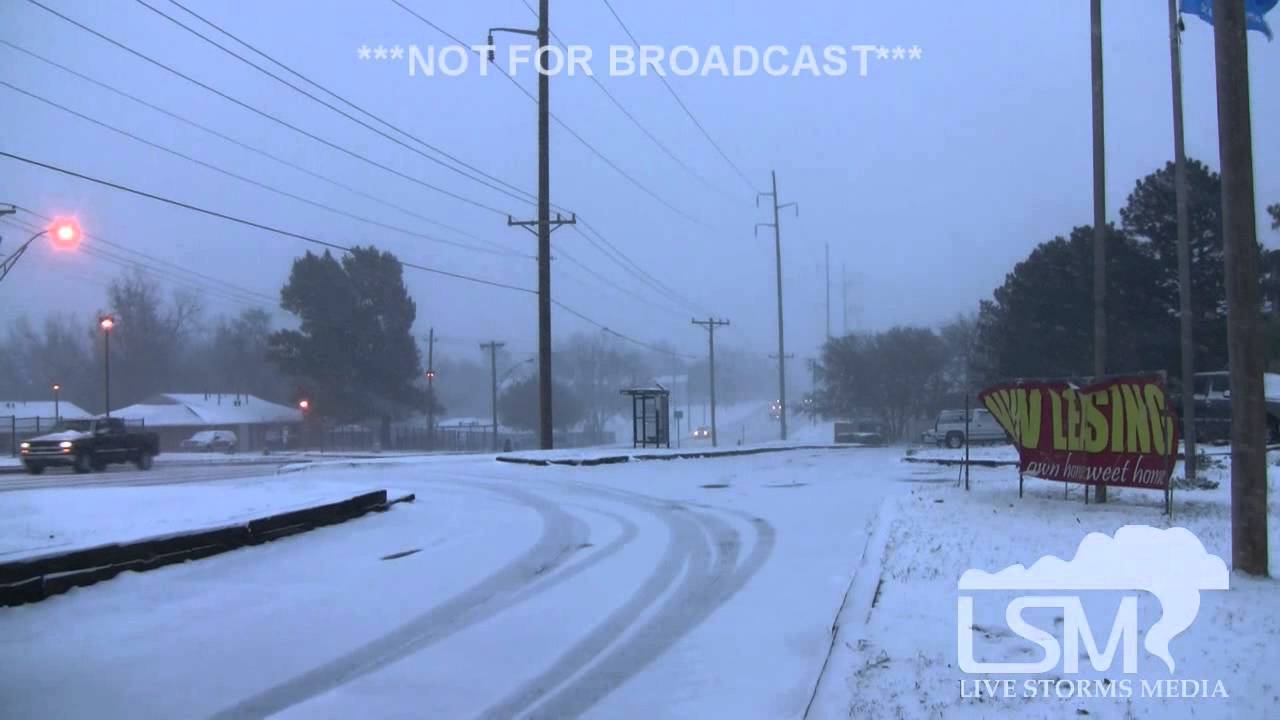111614 Norman, Oklahoma Snow Spinout on I35 YouTube