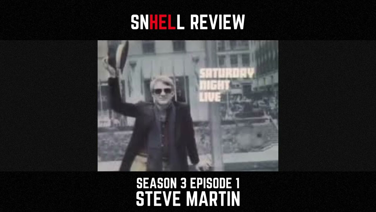 SNL Review: S03E01: Steve Martin & Jackson Browne