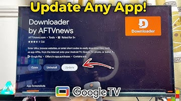 Google TV: How to Update Apps