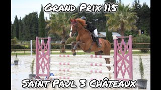 CSO Grand Prix 115 St Paul 3 Châteaux / 115 cm high jumping competition (France)