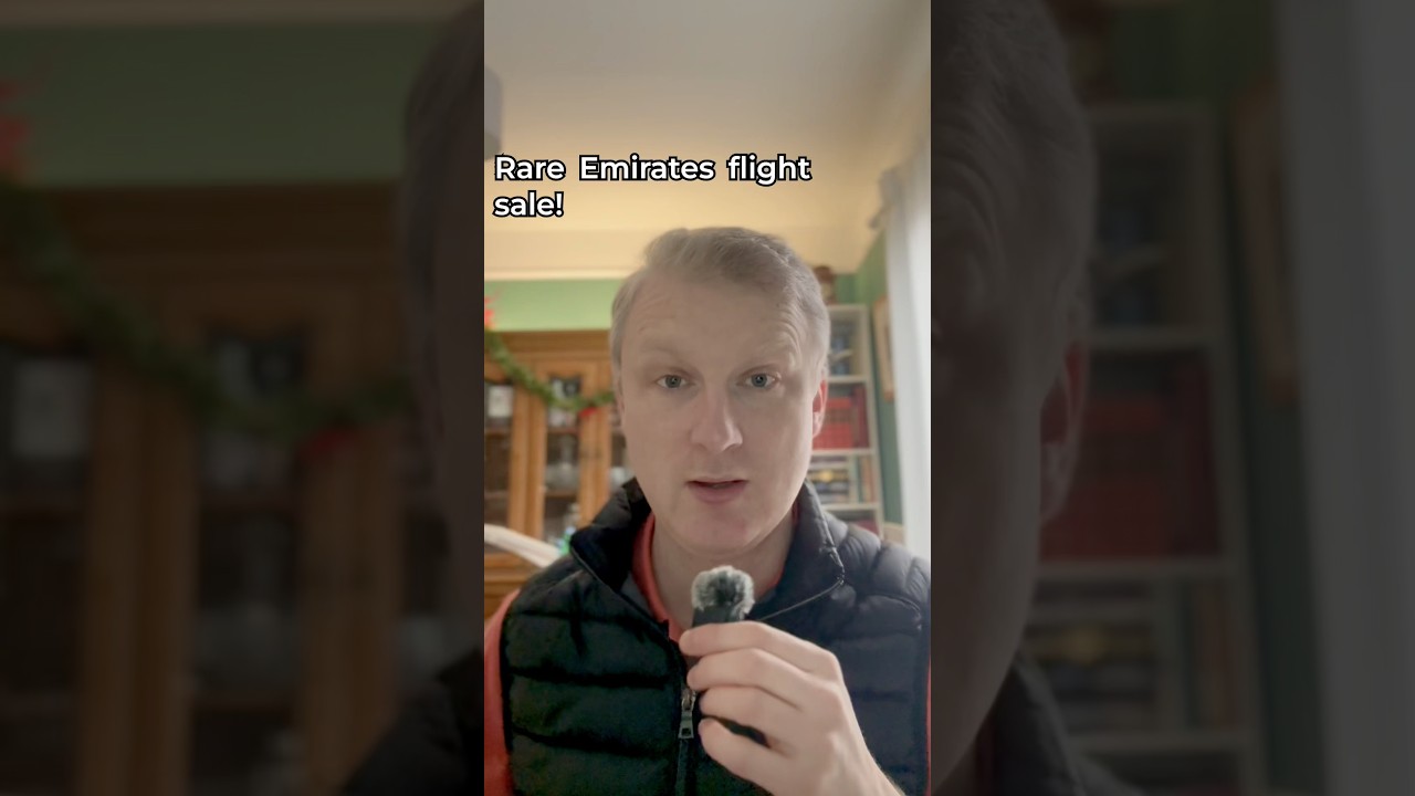 Rare Emirates flight sale offering double points! 