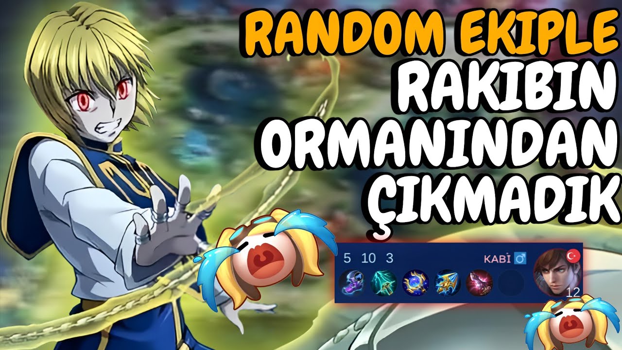 RANDOM EKİPLE RAKİP ORMANI TİLT ETTİK(EN İYİ RANDOM TAKIM)! - Mobile Legends